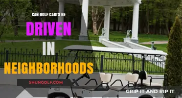 Navigating Neighborhoods: Are Golf Carts Street Legal in Your Area?