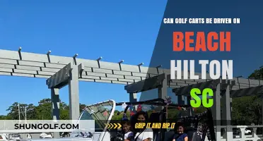 Driving Golf Carts on Hilton Head SC Beaches: Rules and Regulations