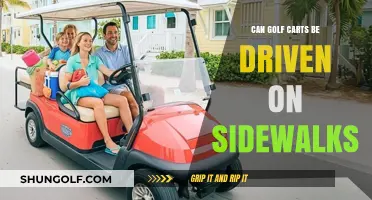 Golf Carts on Sidewalks: Legal, Safe, or Off-Limits?