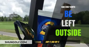 Can Golf Carts Be Left Outside? Weatherproofing Tips and Best Practices