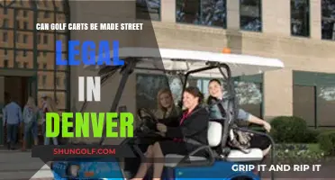 Denver's Street Legal Golf Carts: Rules, Requirements, and Regulations Explained