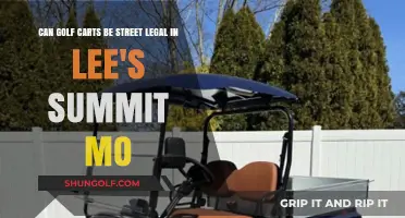 Are Golf Carts Street Legal in Lee's Summit, MO?