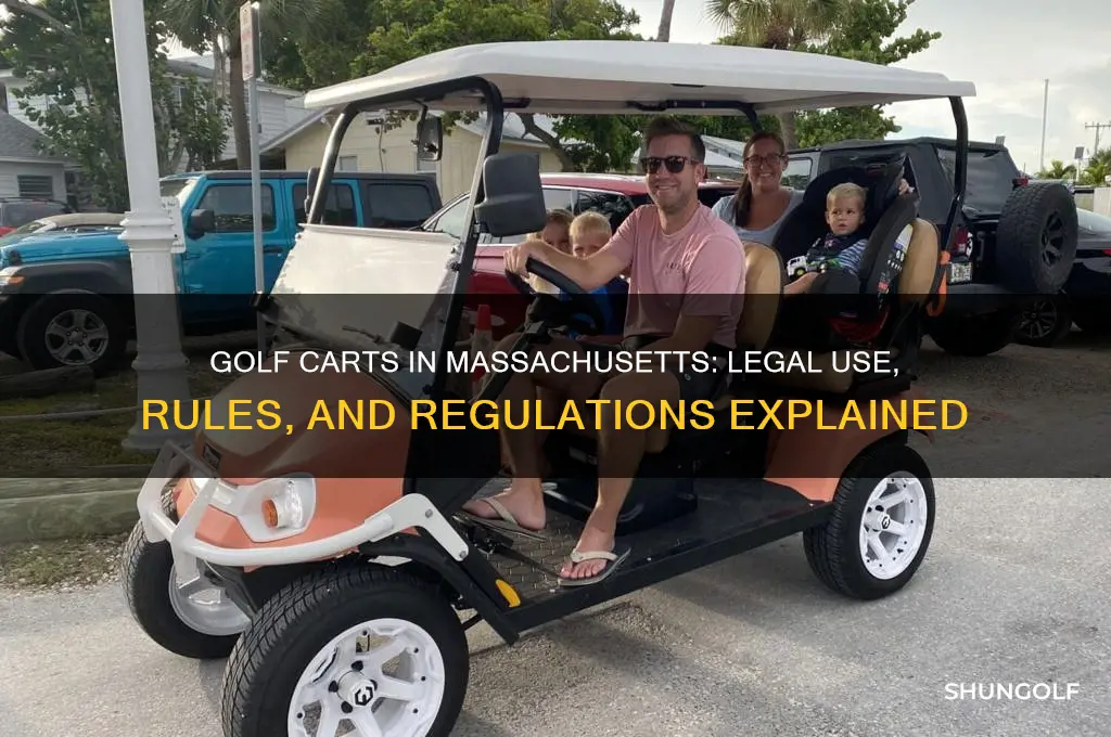 can golf carts be used in massachusetts