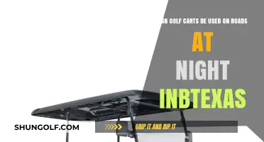 Texas Golf Cart Road Rules: Nighttime Use Legality Explained