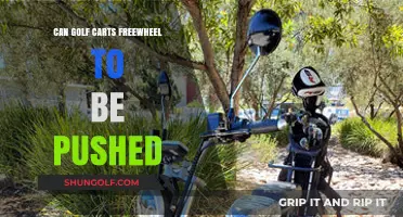 Can Golf Carts Freewheel? Pushing Your Cart Explained