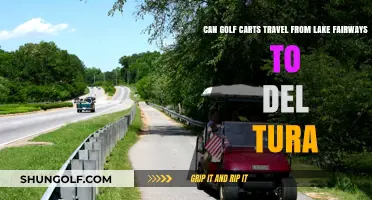 Exploring Golf Cart Travel: Lake Fairways to Del Tura Route Guide
