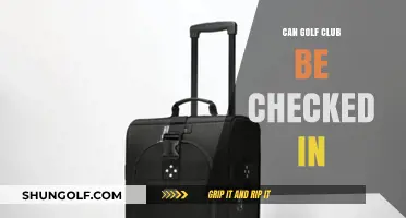 Can Golf Clubs Be Checked In? Airline Policies and Tips