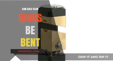 Can Golf Club Irons Be Bent? A Comprehensive Guide