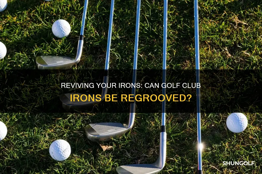 can golf club irons be regrooved