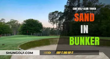 Can Your Golf Club Touch Sand in a Bunker? Rules Explained
