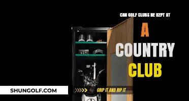 Storing Golf Clubs at Country Clubs: Benefits, Policies, and Tips