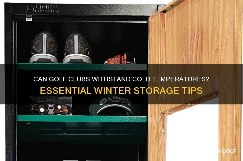 can golf clubs be left in cold