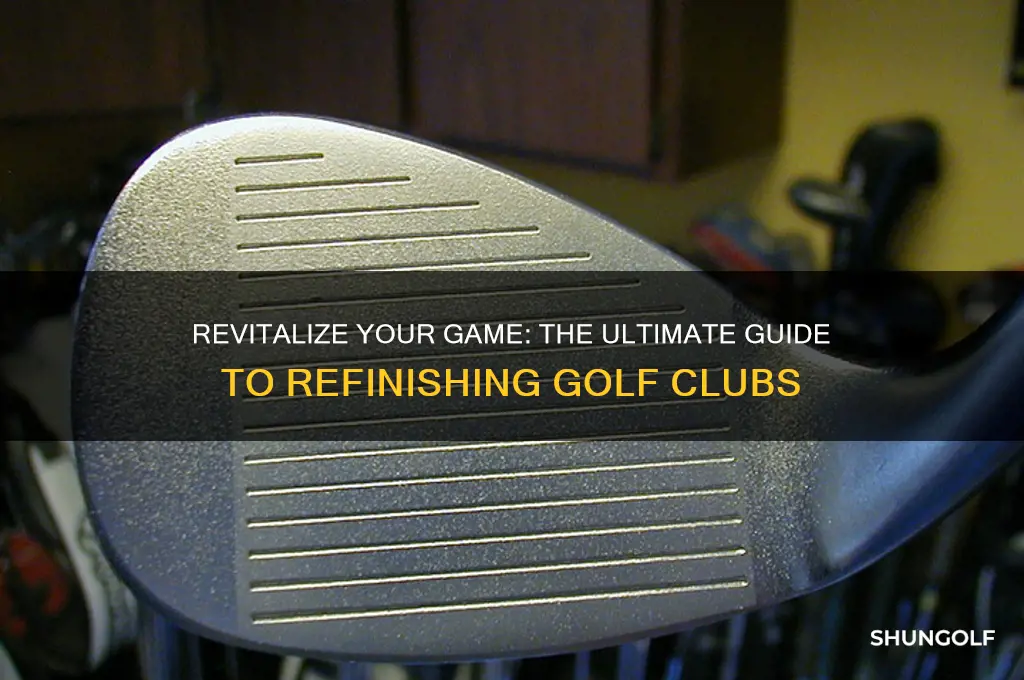 can golf clubs be refinished