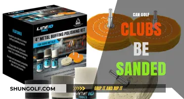 Sanding Golf Clubs: Benefits, Risks, and Step-by-Step Guide