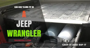 Golf Clubs in a Jeep Wrangler: Fit, Storage, and Travel Tips
