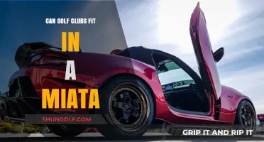 Can Golf Clubs Fit in a Miata? Exploring the Compact Car Challenge