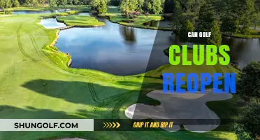 Can Golf Clubs Reopen Safely? Guidelines and Considerations for Resuming Play