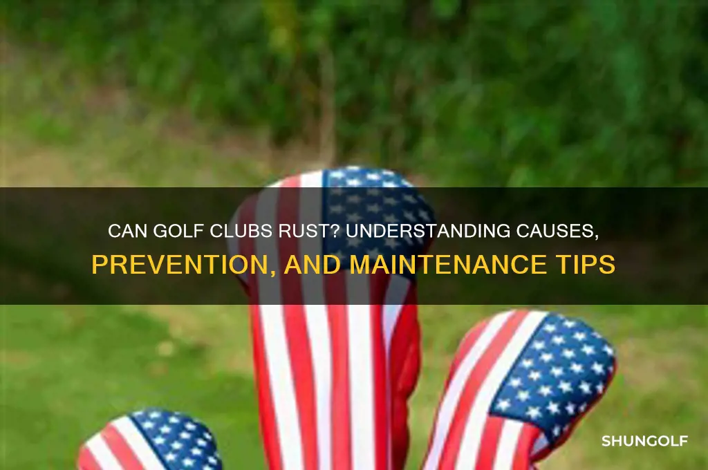 can golf clubs rust
