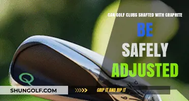 Graphite Golf Club Shafts: Safe Adjustment Tips and Techniques