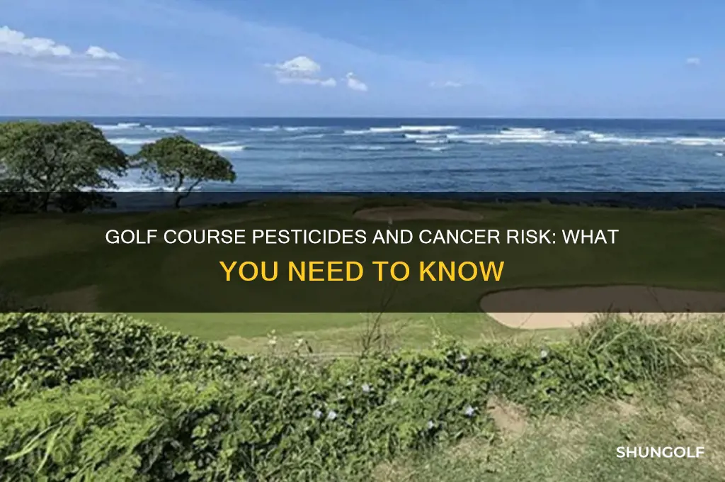 can golf course pesticides cause cancer