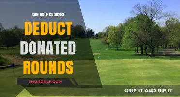 Can Golf Courses Claim Tax Deductions for Donated Rounds?