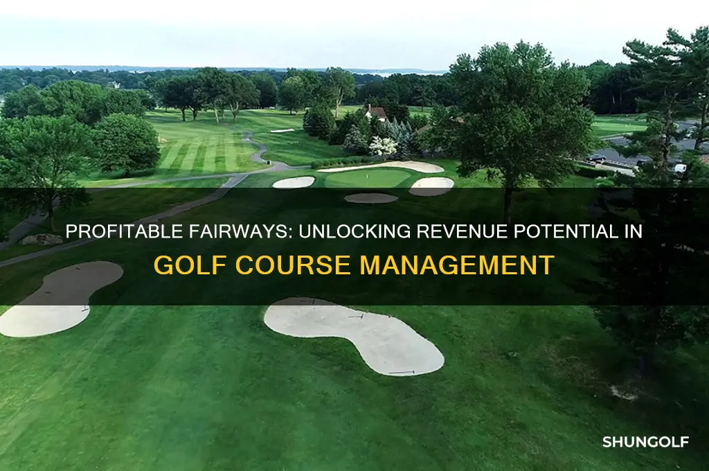 can golf courses make money