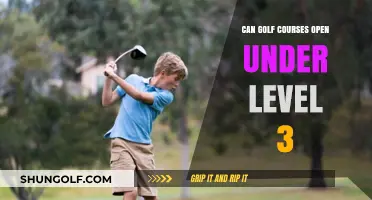 Golf Courses Under Level 3: Can They Reopen Safely?