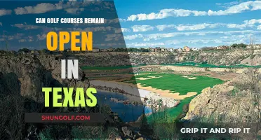 Texas Golf Courses: Staying Open Amidst Challenges and Regulations