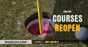 Can Golf Courses Reopen Safely Amid COVID-19 Restrictions?