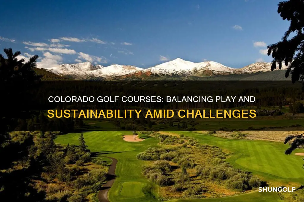 can golf courses stay open in colorado
