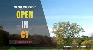 Can CT Golf Courses Remain Open Amidst Changing Regulations?