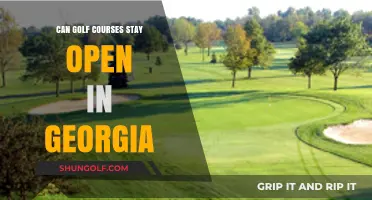 Georgia Golf Courses: Open or Closed Amidst Current Challenges?