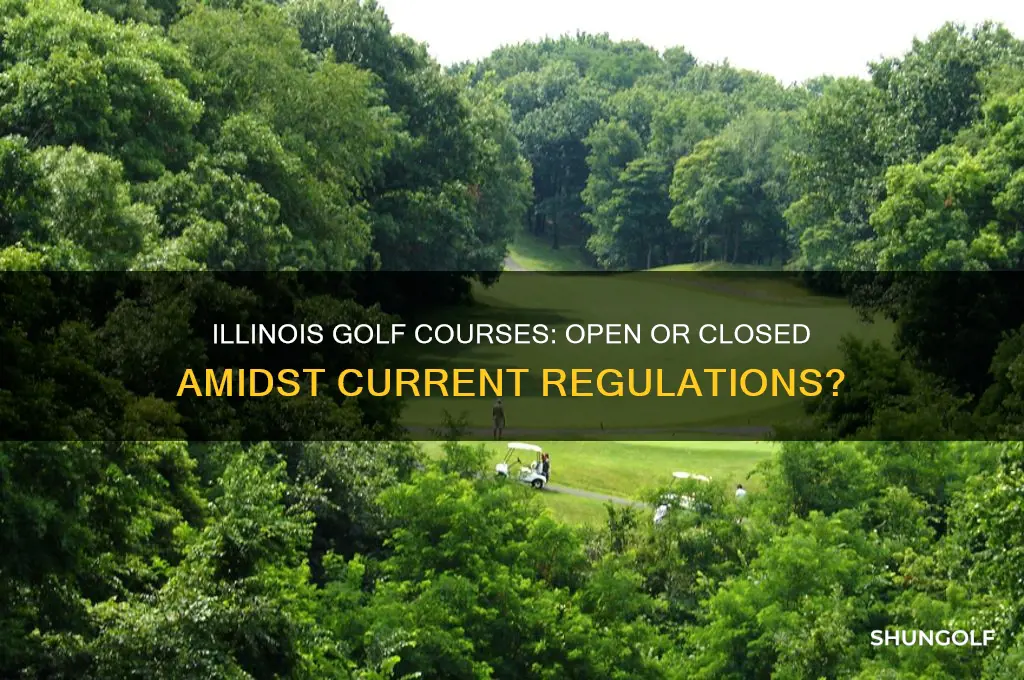 can golf courses stay open in illinois