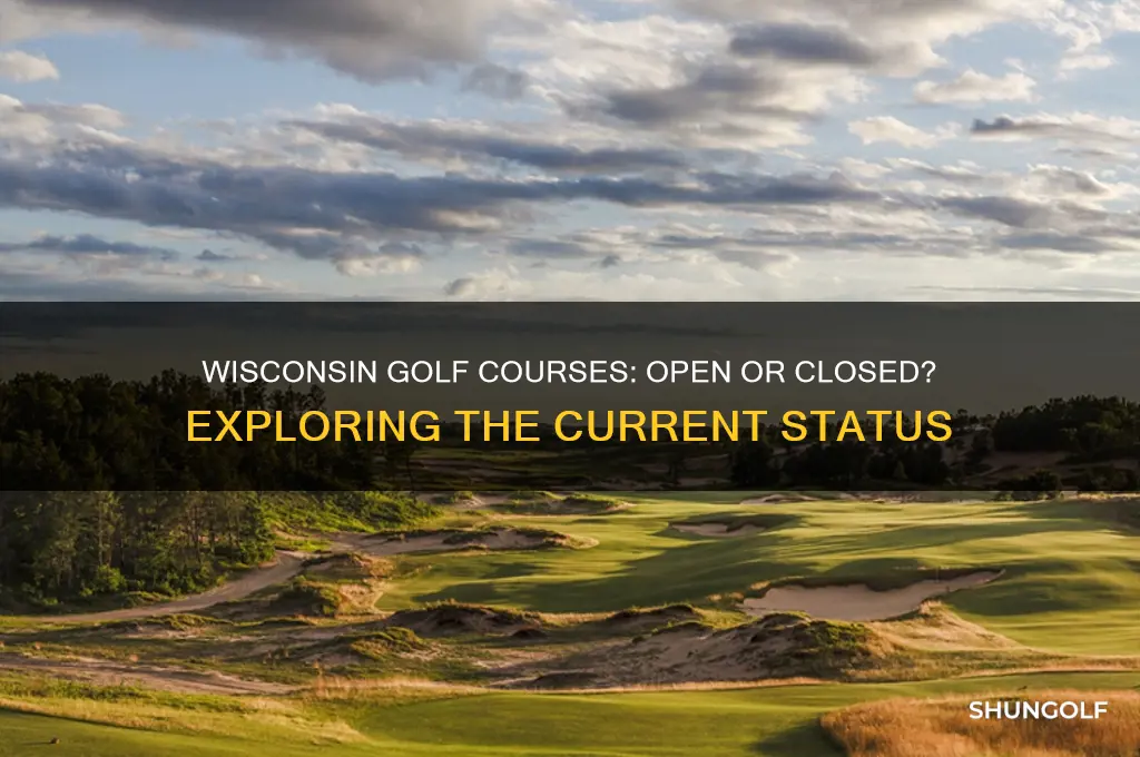 can golf courses stay open in wisconsin