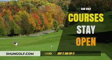 Can Golf Courses Stay Open Amid Environmental and Economic Challenges?
