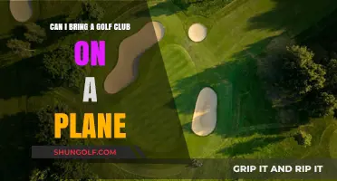 Can You Bring a Golf Club on a Plane? Travel Tips