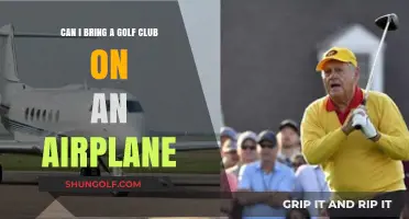 Can You Bring a Golf Club on an Airplane? Travel Tips