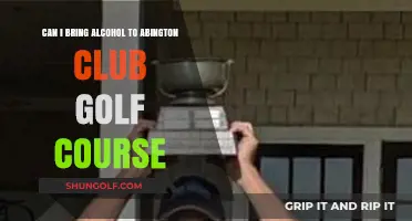 Abington Club Golf Course Alcohol Policy: What You Need to Know