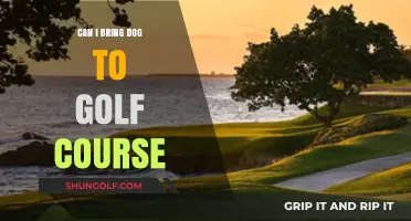 Can You Bring Your Dog to the Golf Course? Rules Explained