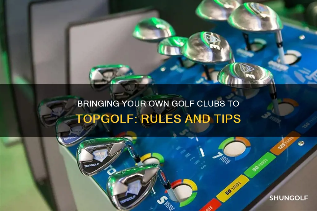 can i bring my own clubs to top golf