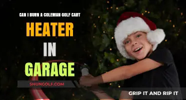 Is It Safe to Use a Coleman Golf Cart Heater in Your Garage?