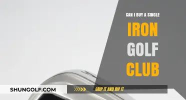 Buying a Single Iron Golf Club: Is It Possible and Practical?