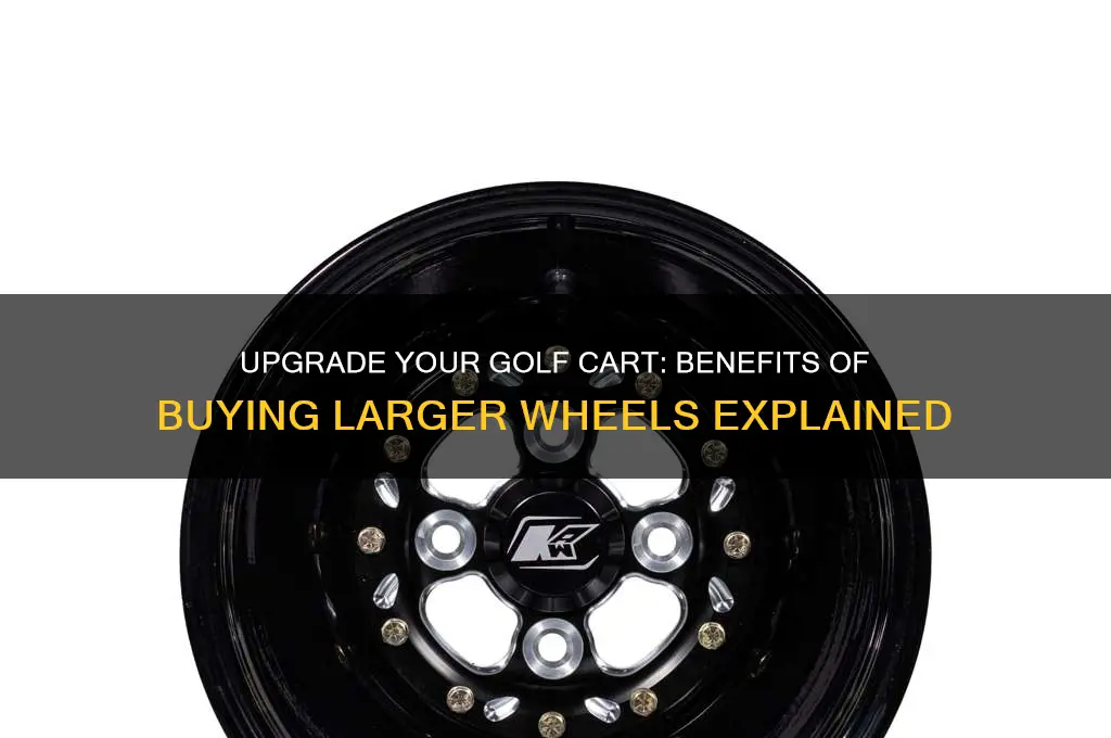 can i buy larger golf cart wheels