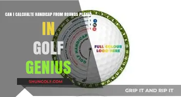 Calculating Golf Handicap Using Rounds Played in Golf Genius