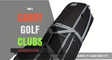 Can I Carry Golf Clubs? Essential Tips for Travelers and Golfers