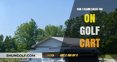 Can You Claim Sales Tax on a Golf Cart? A Guide