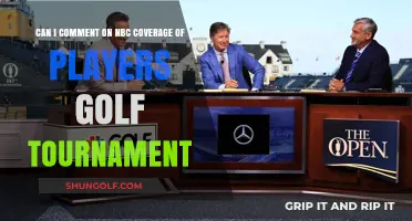 Analyzing NBC's Coverage of the Players Golf Tournament: A Viewer's Perspective