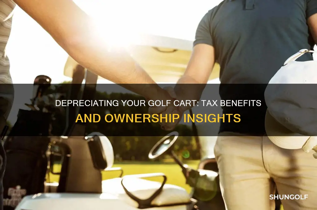 can i depreciate my golf cart