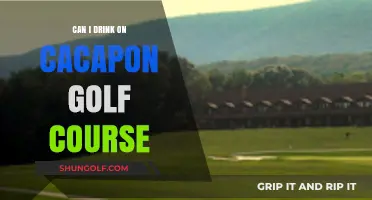 Can You Enjoy Alcohol While Playing Cacapon Golf Course?
