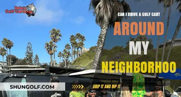 Driving Golf Carts in Your Neighborhood: Legalities and Safety Tips